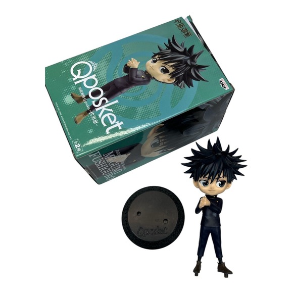 Megumi‎ Fushiguro Ver. A Q Posket Figure JUJUTSU KAISEN Collectible Toy - Picture 1 of 9